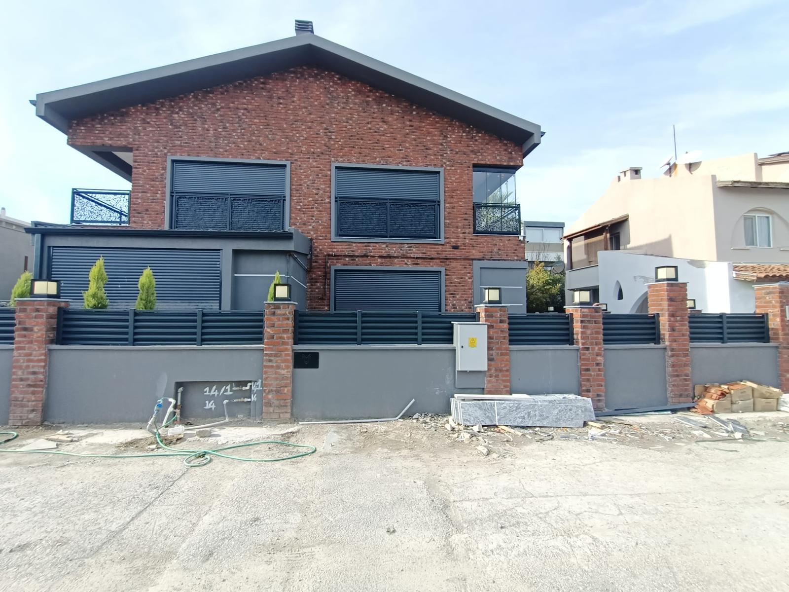 Villa cephe ve bahçe uygulaması